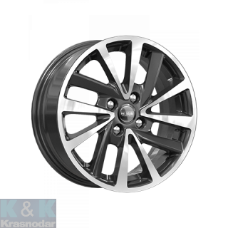 Колесный диск K&K КС899 (15_Granta FL) 6x15/4x98 ET35 D58.5 алмаз черный