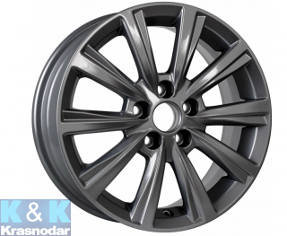 Колесный диск K&K КС937 (15_Polo CK) 6x15/5x100 ET38 D57.1 кварц