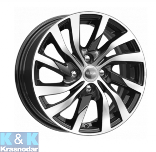 Колесный диск K&K КС882 (15_Vesta) 6x15/4x100 ET50 D60.1 алмаз черный