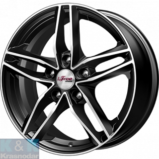 Колесный диск iFree Moskva (КС689) 6.5x16/5x108 ET43 D67.1 Блэк Джек