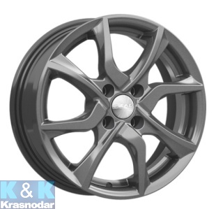 Колесный диск SKAD Тулон 6x15/4x98 ET35 D58.6 графит