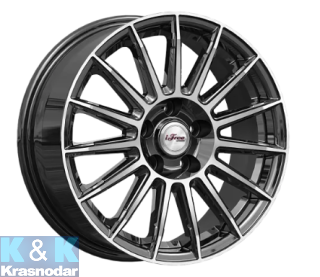 Колесный диск iFree Азур (КС1052) 6.5x16/5x112 ET46 D57.1 Блэк Джек