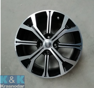 Колесный диск K&K Кавказ (КС988) 6.5x16/4x100 ET45 D60.1 алмаз черный