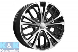 Колесный диск K&K КС873 (ZV 17 Hyundai i40) 7.5x17/5x114.3 ET46 D67.1 алмаз черный