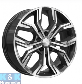 Колесный диск SKAD Амиата 7x17/4x100 ET43 D60.1 алмаз 