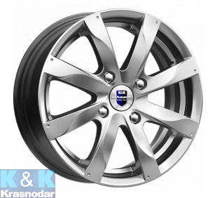 Колесный диск K&K Джемини-ориг. (КС617) 6x15/4x114.3 ET43 D67.1 дарк платинум