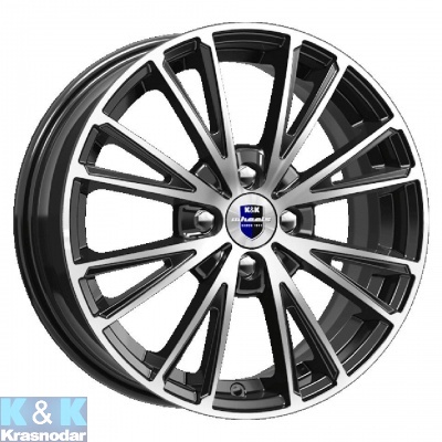 Колесный диск K&K Меандр (КС879) 6x16/4x100 ET41 D60.1 алмаз черный