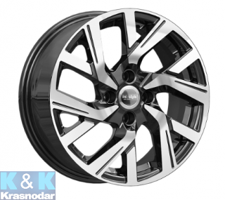 Колесный диск K&K КС1030 (ZV_15_XRAY) 6x15/4x100 ET37 D60.1 алмаз черный