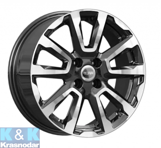 Колесный диск K&K КС1026 (ZV 16_Vesta Cross) 6.5x16/4x100 ET43 D60.1 алмаз черный