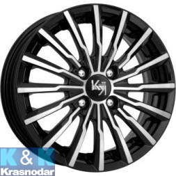 Колесный диск K&K Акцент-оригинал (КС562) 7x17/5x114.3 ET50 D67.1 алмаз черный