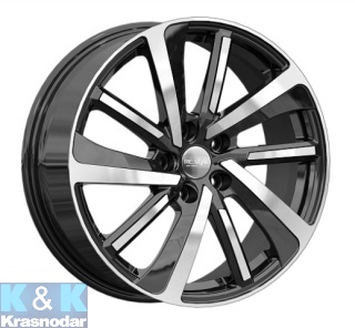 Колесный диск K&K КС1111 (ZV 18 EXEED TXL) 7x18/5x108 ET36 D65.1 алмаз черный