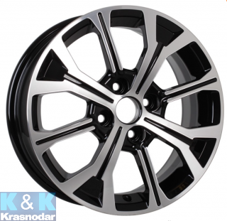 Колесный диск K&K КС945 (ZV 15_Vesta) 6x15/4x100 ET50 D60.1 алмаз черный