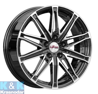Колесный диск iFree Виар (КС1065-12) 6.5x17/5x114.3 ET45 D67.1 Блэк Джек