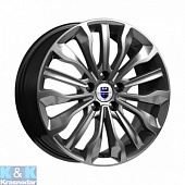 Колесный диск K&K Атакама (КС756) 6.5x17/5x112 ET43 D66.6 алмаз черный