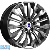 Колесный диск K&K Атакама (КС756) 6.5x17/5x114.3 ET45 D67.1 дарк платинум