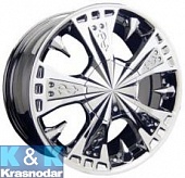 Колесный диск Forsage P1077 6.5x17/5x100/114.3 ET40 D67.1 Chrome